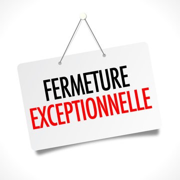 fermeture excep